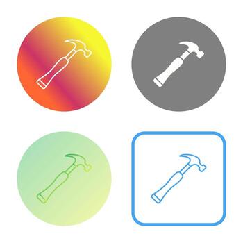 icono de vector de extractor de uñas