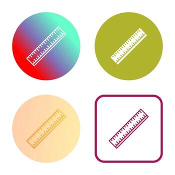 icono de vector de regla