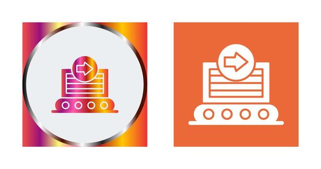 icono de vector de contenedor
