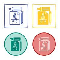 Study Tools Vector Icon