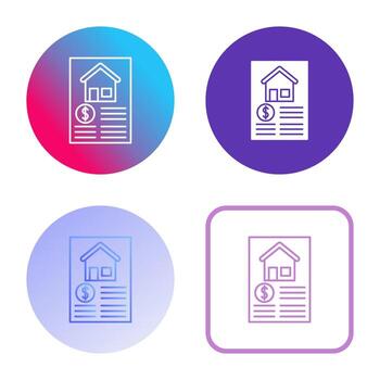 icono de vector de documento