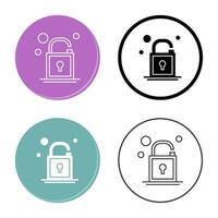 Open Lock Vector Icon