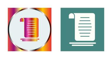Document Vector Icon