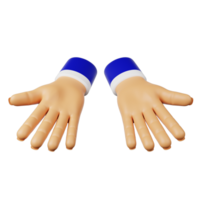 3d icon hands giving png