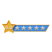 3D Icon Star Rating png