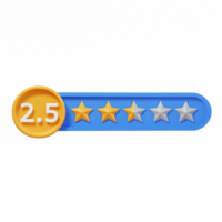 3D Icon Star Rating png