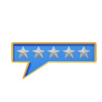 3D Icon Star Rating png