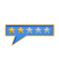 3D Icon Star Rating png