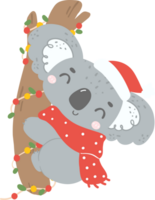 mignonne Noël koala png