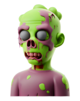 3d illustration zombi png