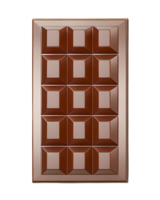 3d ilustração chocolate Barra png