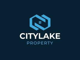 Citylake Property Logo for Real Estate and Property Company vector