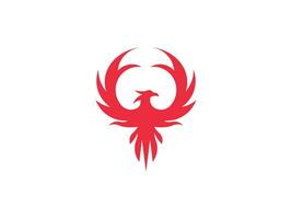Popular Logogram for Phoenix, Template Logo and Editable vector