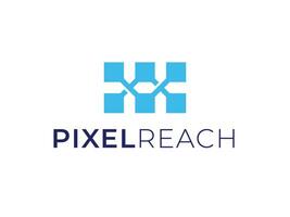 Modern Logo Concept for Pixel Tech vector