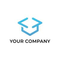 Modern App Logo Template for Company Web vector