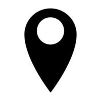 Pin sign.Location icon illustration gps, navigation map, place, contact, direction, search concept. for graphic design, logo, web site, social media, mobile app, ui vector