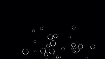 funkeln und Fluss, Prämie animiert Seife Blase Overlay Auswirkungen video
