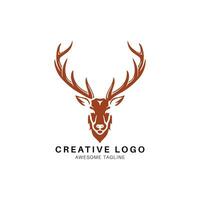 Beer head creative logo icon vector