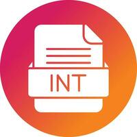 ITN File Format Vector Icon
