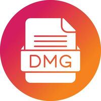DMG File Format Vector Icon