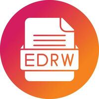 EDRW File Format Vector Icon