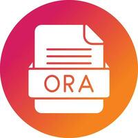 ORA File Format Vector Icon