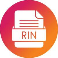 rin archivo formato vector icono