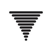 tornado icon vector