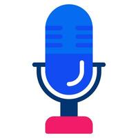 Microphone icon for web, UIUX, infographic, etc vector