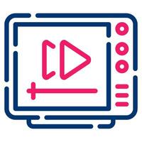 Playback icon for web, UIUX, infographic, etc vector