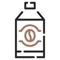 Coffee Syrup Icon Illustration, for UIUX, infographic, etc vector