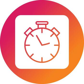 icono de vector de temporizador