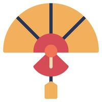 Fan icon Illustration, for UIUX, Infographic, etc vector