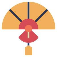 Fan icon Illustration, for UIUX, Infographic, etc vector