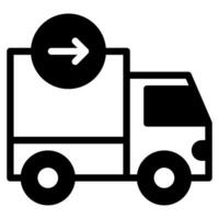 Shipment icon illustration, for uiux, infographic, etc vector