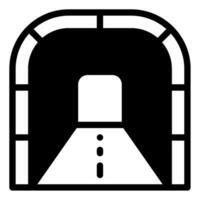 Tunnel Icon Illustration, for UIUX, Infographic, etc vector