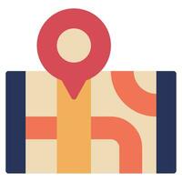 GPS Icon Illustration, for UIUX, Infographic, etc vector