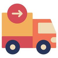 Shipment icon illustration, for uiux, infographic, etc vector