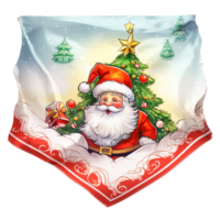 Snegurochka Ded Moroz Santa Claus Christmas ornament Ai Generative png