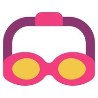 Swim Goggles icon Illustration, for UIUX, infographic, etc vector