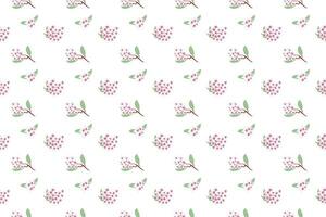 tiny hoya carnosa flower as seamless pattern background vector