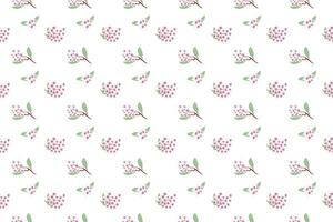 tiny hoya carnosa flower as seamless pattern background vector