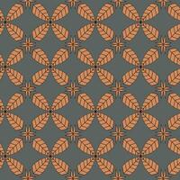 Seamless pattern background. Autumn leaf background. vector