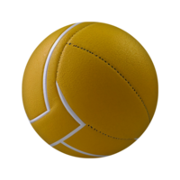 das Volleyball ist isoliert auf ein transparent hintergrund.png generativ ai png