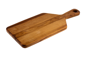 Wood Cutting Board.Food preparation tool .Generative AI png