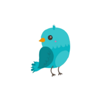 Cute Bird Png image, Art illustration image