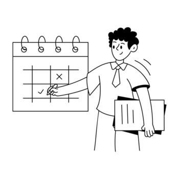 Trendy Task Scheduling vector