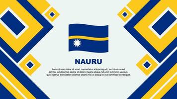 nauru bandera resumen antecedentes diseño modelo. nauru independencia día bandera fondo de pantalla vector ilustración. nauru dibujos animados