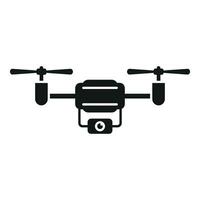 Smart digital camera icon simple vector. Remote control vector