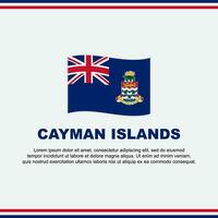 Cayman Islands Flag Background Design Template. Cayman Islands Independence Day Banner Social Media Post. Cayman Islands Design vector